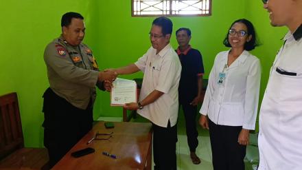 SERAH TERIMA BANTUAN REVITALISASI BANGUNAN TK SANGGA KUMARA